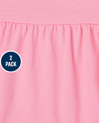 Toddler Girls Tee Shirt 2-Pack