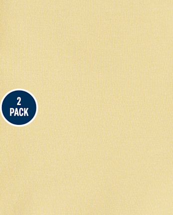 Lot de 2 leggings à fleurs pour petites filles