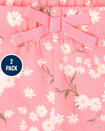 Lot de 2 shorts pour filles