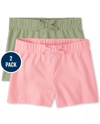 Lot de 2 shorts pour filles