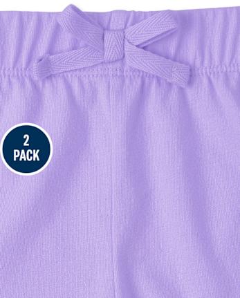 Lot de 2 shorts pour filles