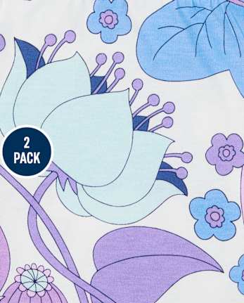 Lot de 2 shorts pour filles