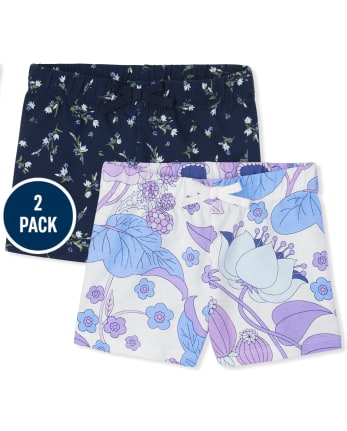 Lot de 2 shorts pour filles