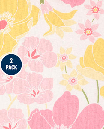 Lot de 2 jupes-shorts imprimées pour filles