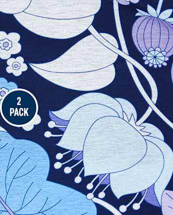 Lot de 2 jupes-shorts imprimées pour filles