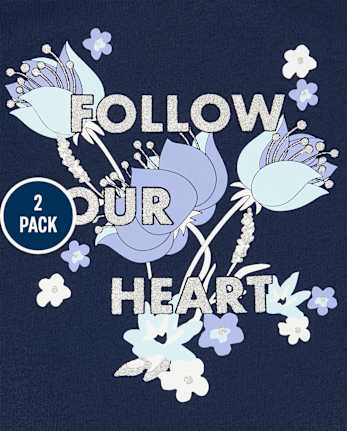 Lot de 2 débardeurs licorne à dos nageur pour fille