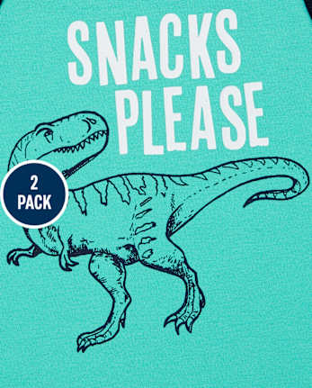 Baby And Toddler Boys Dino Tank Top 2-Pack