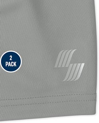 Lot de 2 shorts de basket-ball pour bébés et tout-petits garçons