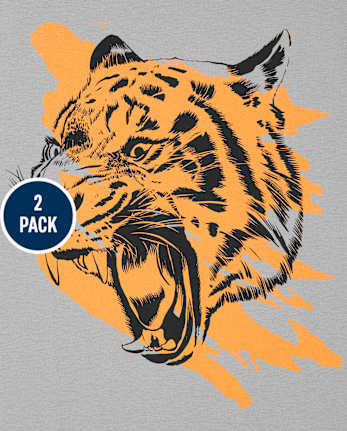 Boys Animals Graphic Tee 2-Pack