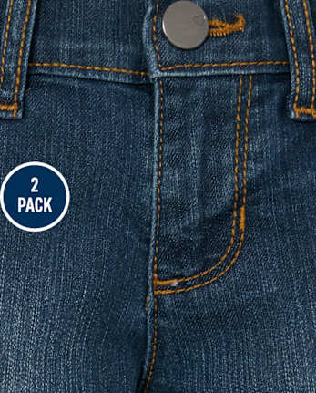 Girls Super Skinny Jeans 2-Pack
