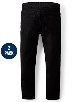 Boys Super Skinny Jeans 2-Pack