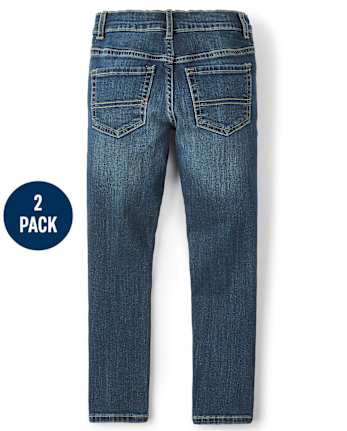 Boys Skinny Jeans 2-Pack