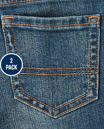 Boys Skinny Jeans 2-Pack