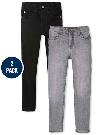 Boys Skinny Jeans 2-Pack