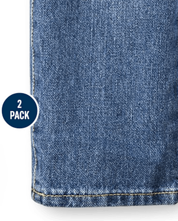 Boys Straight Jeans 2-Pack