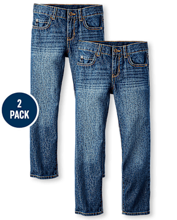 Boys Straight Jeans 2-Pack