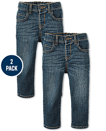 Baby And Toddler Boys Skinny Jeans 2-Pack