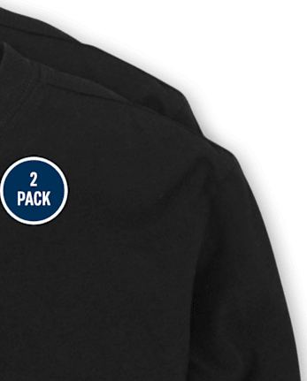 Boys Basic Layering Tee 2-Pack