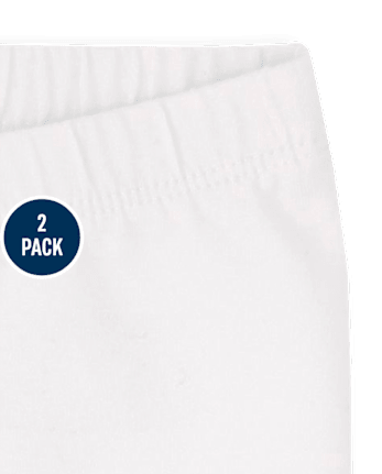 Toddler Girls Bike Shorts 2-Pack