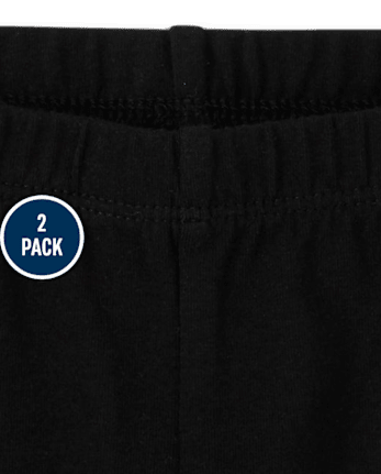 Toddler Girls Bike Shorts 2-Pack