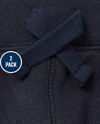 Baby And Toddler Fleece Jogger Pants 2-Pack