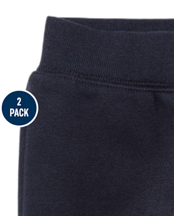 Baby And Toddler Fleece Jogger Pants 2-Pack