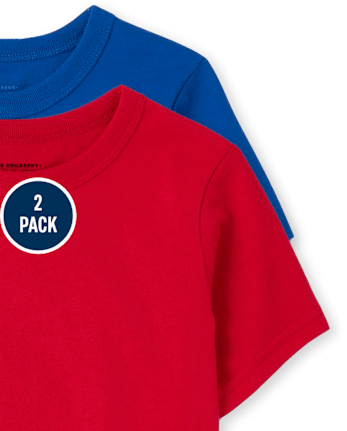 Baby And Toddler Boys Basic Layering Tee 2-Pack