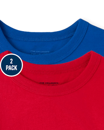 Baby And Toddler Boys Basic Layering Tee 2-Pack