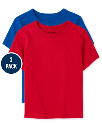 Baby And Toddler Boys Basic Layering Tee 2-Pack