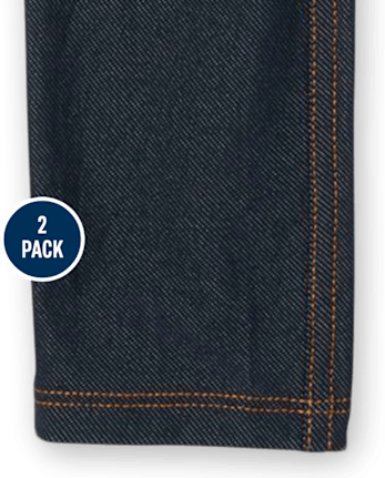 Lot de 2 leggings pour filles