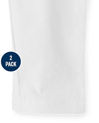 Lot de 2 leggings capri pour filles