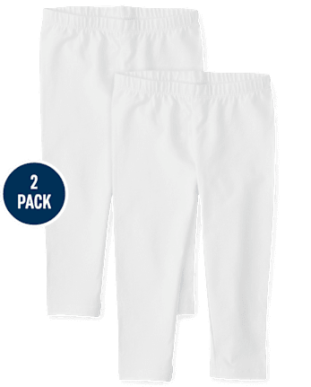 Girls Capri Leggings 2-Pack