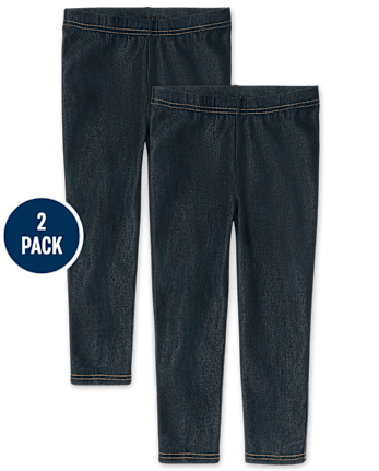Girls Capri Leggings 2-Pack