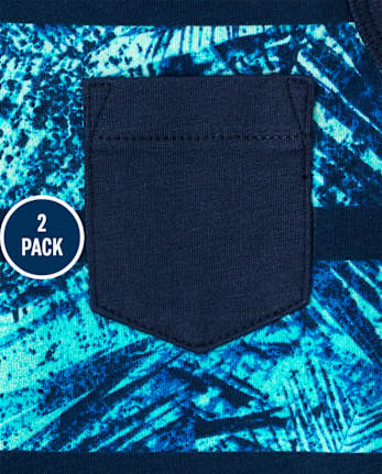 Lot de 2 débardeurs à poche pour tout-petit garçon