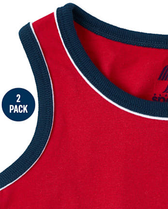 Boys Pocket Tank Top 2-Pack
