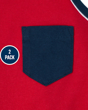 Boys Pocket Tank Top 2-Pack