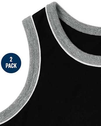 Boys Pocket Tank Top 2-Pack