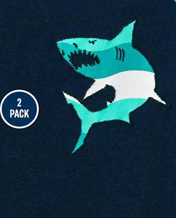 Boys Shark Tank Top 2-Pack