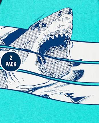 Boys Shark Tank Top 2-Pack