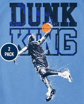 Boys Sports Performance Muscle Tank Top 2-Pack