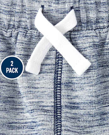Baby And Toddler Boys French Terry Shorts 2-Pack