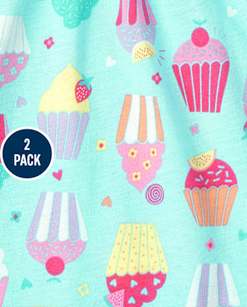 Toddler Girls Everyday Dress 2-Pack