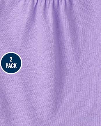 Toddler Girls Tank Dress 2-Pack
