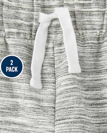 Lot de 2 shorts en French Terry pour garçon