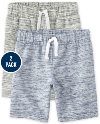 Lot de 2 shorts en French Terry pour garçon