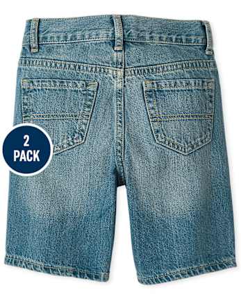 Lot de 2 shorts en jean pour garçon