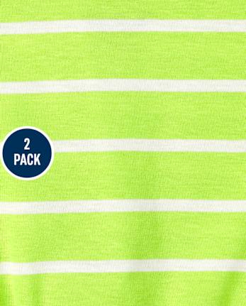 Lot de 2 barboteuses imprimées pour filles