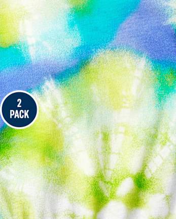 Lot de 2 barboteuses imprimées pour filles