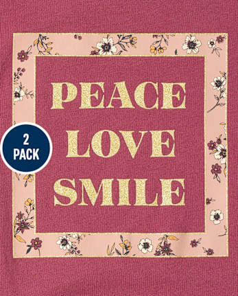 Girls Tie Front Tank Top 2-Pack