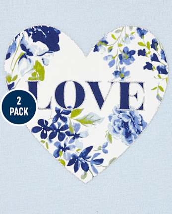 Girls Tie Shoulder Tank Top 2-Pack